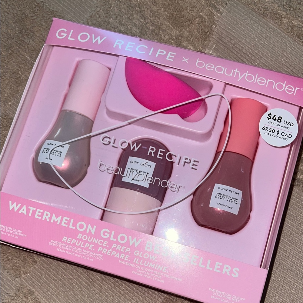 Glow recipe skincare NEW